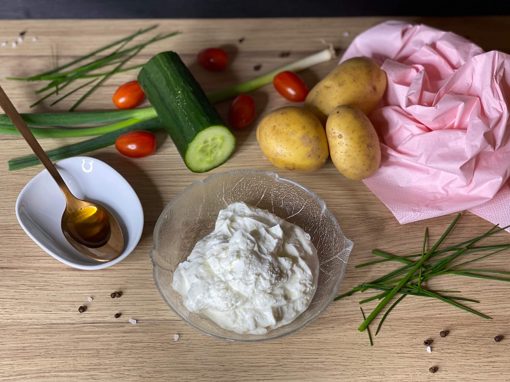 Kartoffeln mit Frühlingsquark - lebenswert essen / Blog